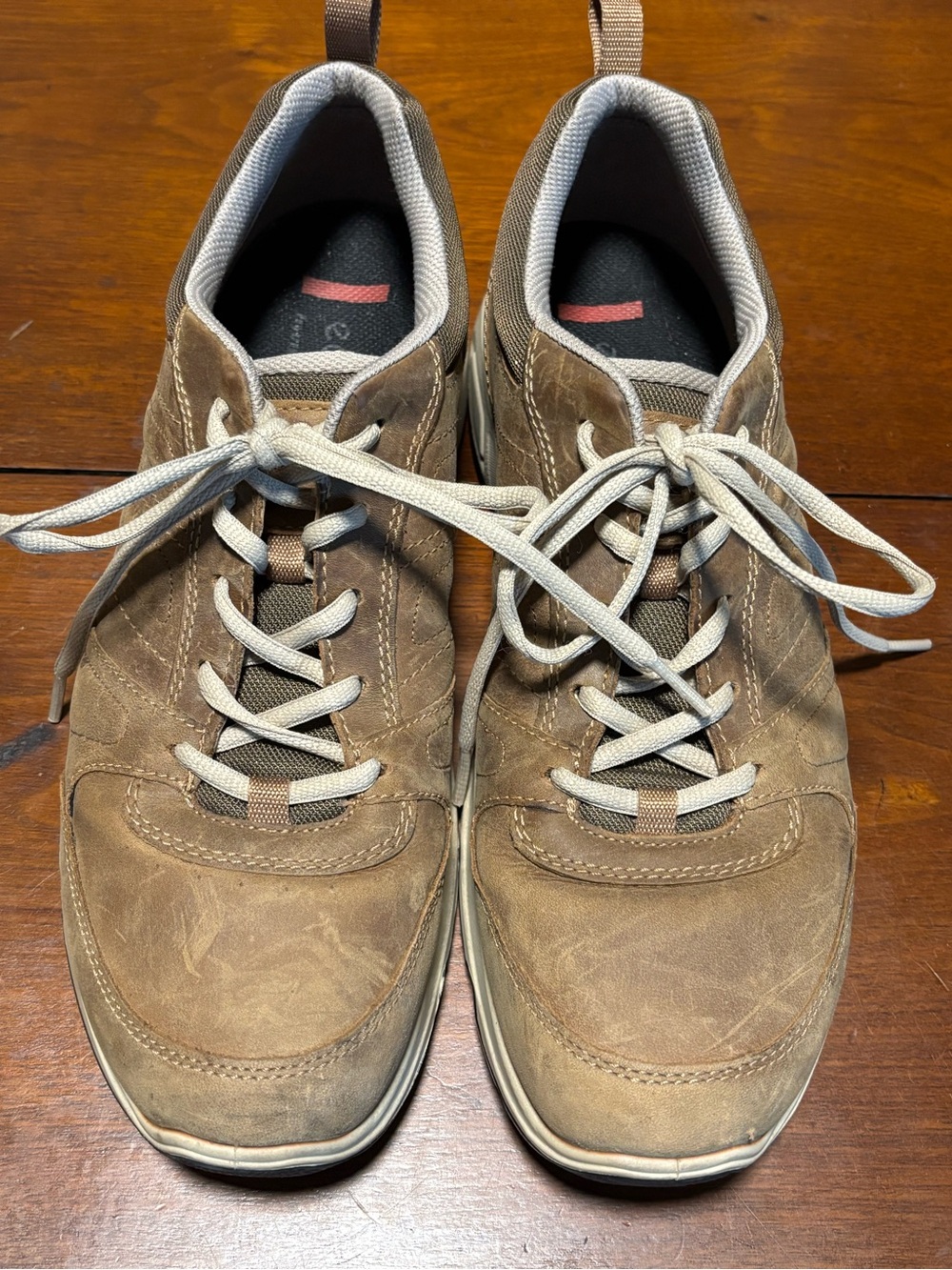 ECCO Men’s EPR 4.0 Brown Leather Sneakers Size 10-10.5 Eu 44